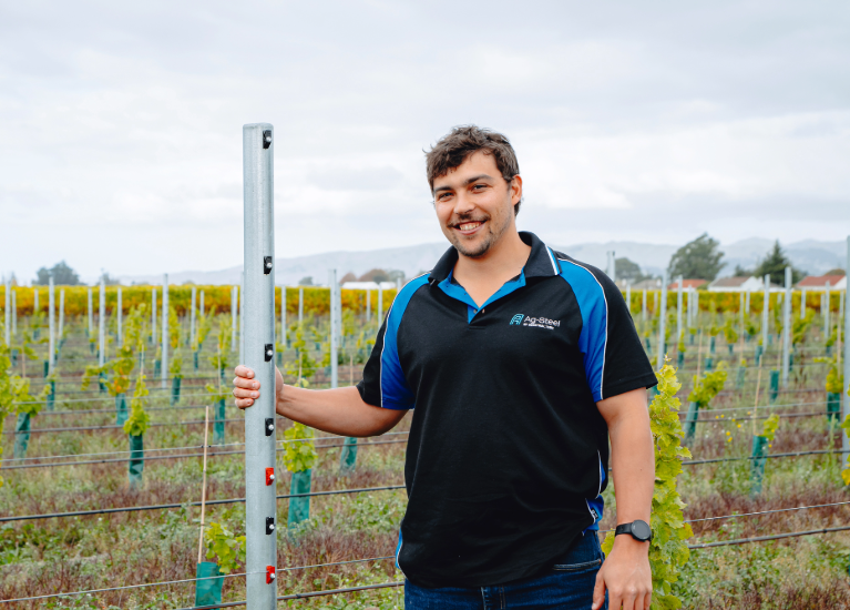 Choosing the Right Vineyard Trellis Posts: Why Growers Choose Ag-Steel™